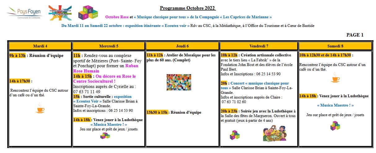 CSC prog 1&egrave;re semaine Octobre 2022.JPG (127 KB)