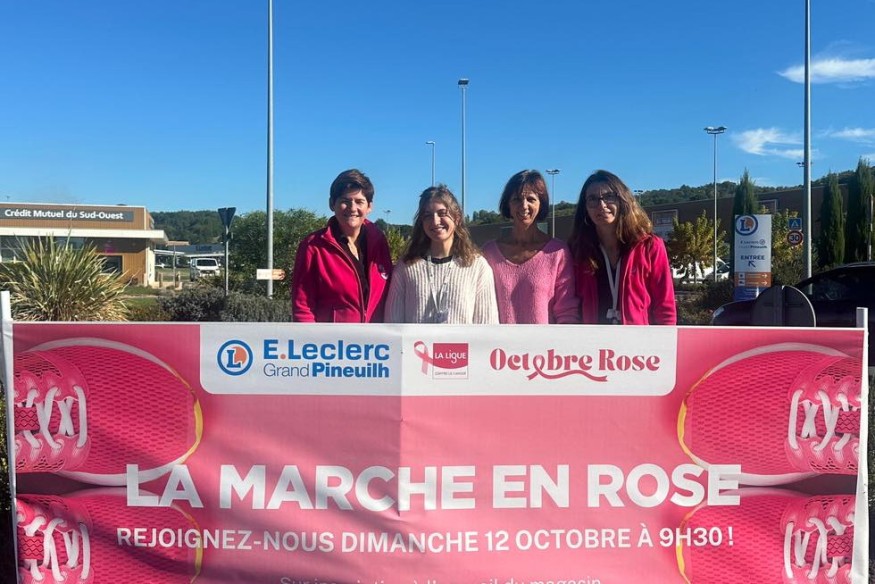 Un week-end Octobre Rose à PINEUILH (33)