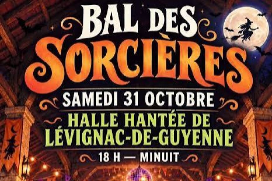 Halloween et le bal des sorcières à LEVIGNAC DE GUYENNE (47)